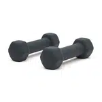 Worqout Fitness Dumbbells Neoprene Dumbbells Dumbell 1.0 kg 2 pcs - unisex
