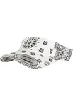 Visor Bandana Print white
