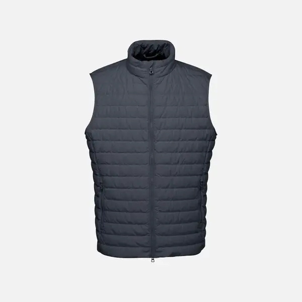 Dark Blue Men's Quilted Jacket Geox Warrens - Mens