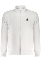 Pánska biela mikina na zips