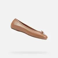Brown women's ballet flats Geox Palmaria - Women's