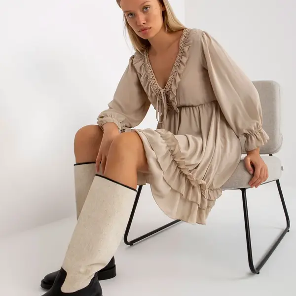 Dress-TW-SK-BI-0761-1.73P-beige