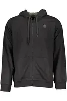 Pánska čierna mikina na zips GIAN MARCO VENTURI