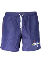 Kúpacie kraťasy Karl Lagerfeld modré