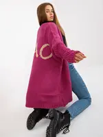 Cardigan-TW-SW-BI-M2201.87-fuchsia