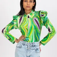 Blouse-DHJ-BZ-6533C.90-light green