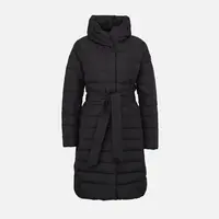 Women's Black Quilted Jacket Geox Catria - Women's