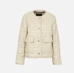 Beige women's coat Geox Kency - Women's