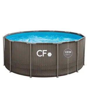 Bazén CF FRAME ratan - 366 x 132 cm