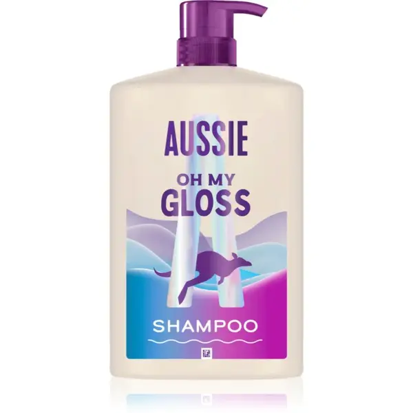 Aussie Oh My Gloss Shampoo šampon pro lesk a hebkost vlasů 1000 ml