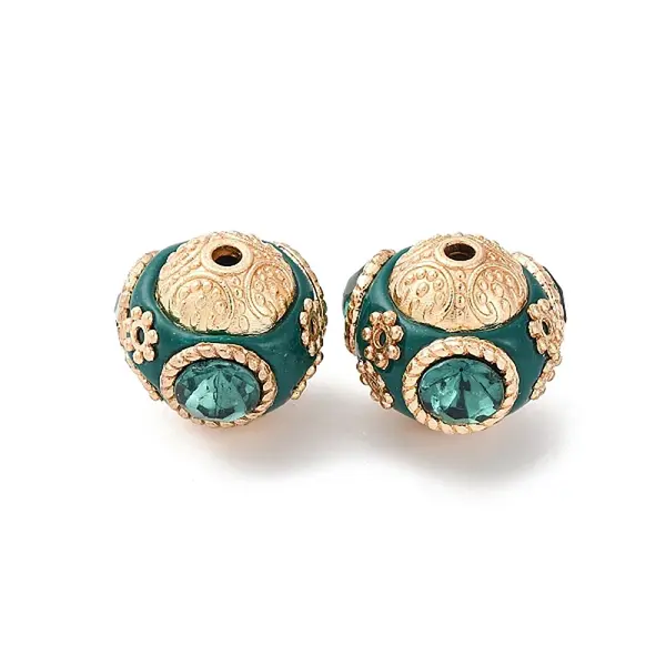 Handmade Resin Indonesia Round Beads