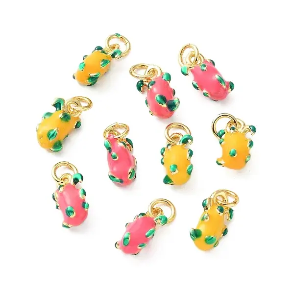 Brass Enamel Pendants