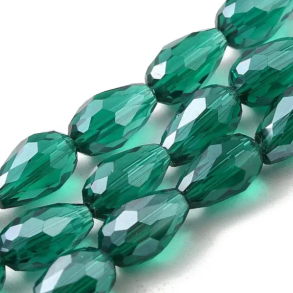 Electroplate Glass Beads Strands