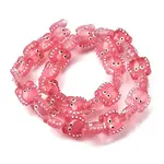Transparent Glass Beads Strands
