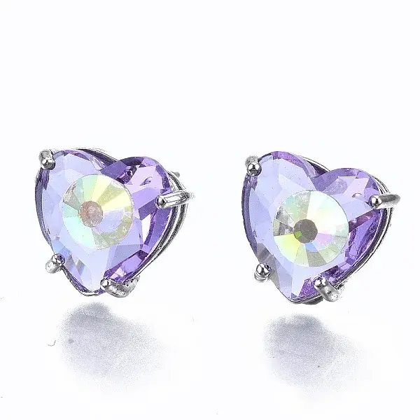 Brass Stud Earrings