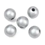 Spray Painted Wood European Beads