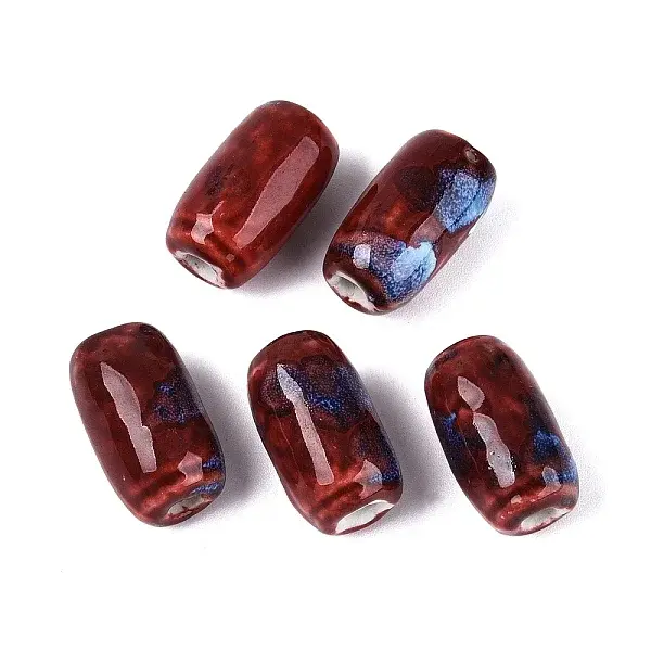 Vintage Handmade Porcelain Beads
