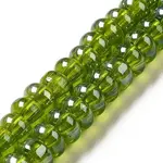 Transparent Glass Beads Strands