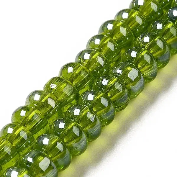 Transparent Glass Beads Strands