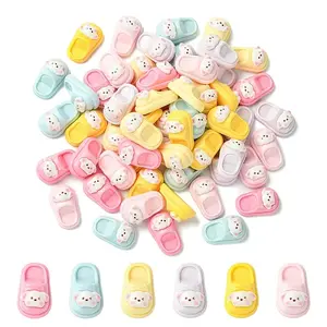 30Pcs 6 Colors Opaque Resin Cabochons