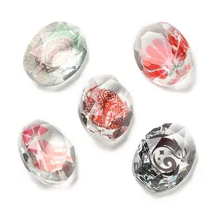 Pointed Back Glass Rhinestone Cabochons
