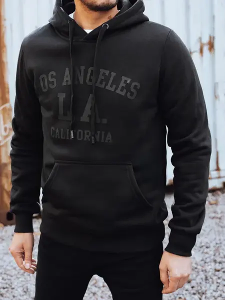 Čierna mikina Los Angeles