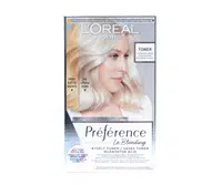 Neutralizační toner na vlasy s kyselým pH Loréal Paris Préférence Le Blonding - platinový ledový - L’Oréal Paris + dárek zdarma