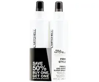 Sada fixačního spreje s leskem Paul Mitchell Firm Style Freeze and Shine Super Spray - 250 ml - 1+1 zdarma + dárek zdarma