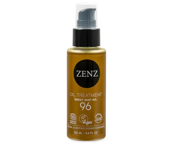 Olejová péče pro jemné a mastící se vlasy Zenz Oil Treatment Sweet Mint No. 96 - 100 ml + dárek zdarma