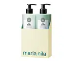 Dárková sada pro suché a krepaté vlasy Maria Nila True Soft Duo Bundle + dárek zdarma