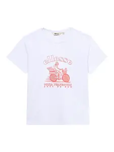 ELLESSE Tričko 'Trattori'  biela