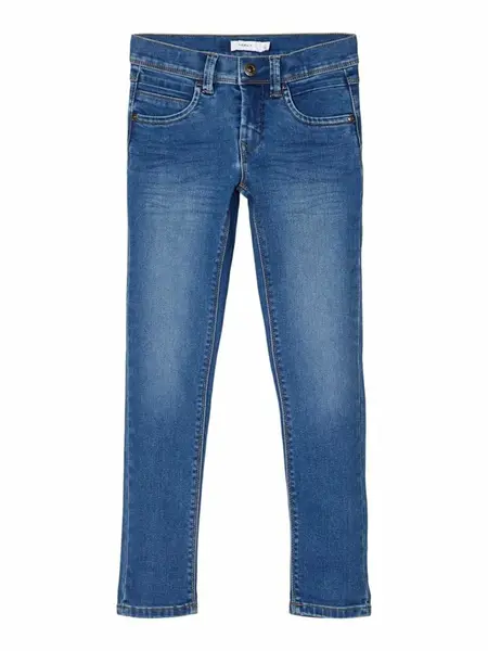 NAME IT Džínsy 'Silas'  modrá denim