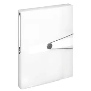 Plastový box s gumičkou Herlitz A4 PP číra-Herlitz