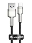 Datový kabel Baseus CAKF000001 Cafule USB-USB-C 66W 0,25m, černá