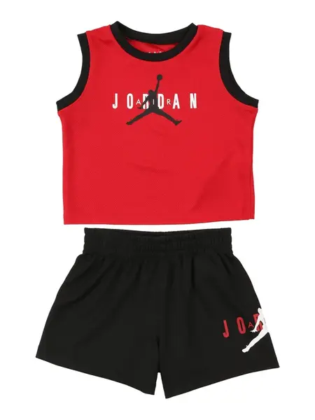 Jordan Set  červená / čierna / biela