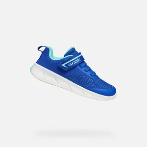 Modré chlapecké tenisky Geox Foot-run