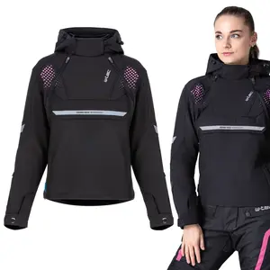 Dámská softshellová moto bunda W-TEC Annorack Lady černo-růžová M