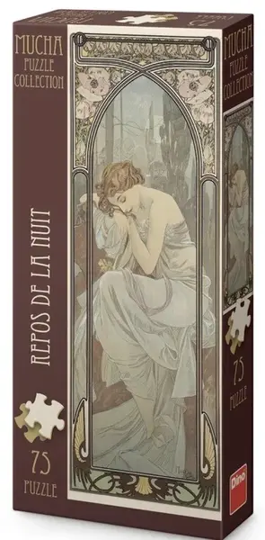 Alfons Mucha – Odpočinek noci 75 puzzle