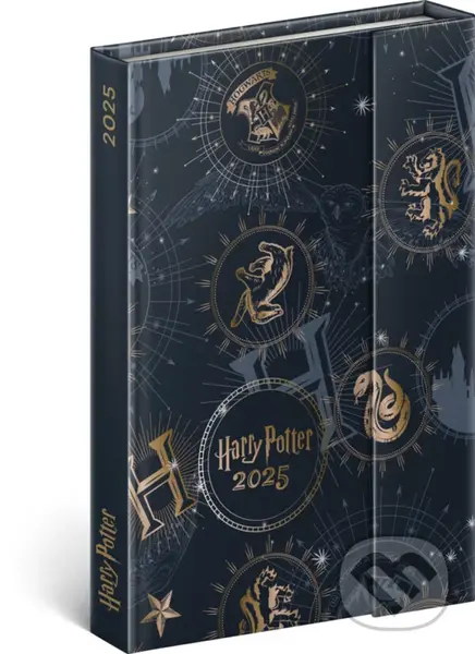 NOTIQUE Týždenný magnetický diár Harry Potter 2025