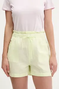 Tommy Jeans šortky dámské se lnem