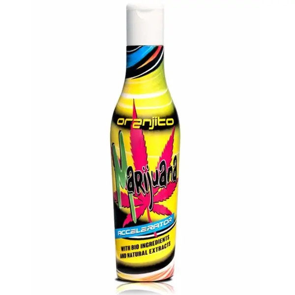 Oranjito Konopné opalovací mléko Max. Effect (Marijuana Superbronzer) 200 ml