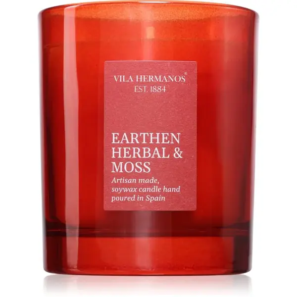 Vila Hermanos Earthen Herbal & Moss vonná svíčka 190 g