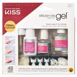KISS Sada na gelové nehty Brush-On Gel Nail Kit