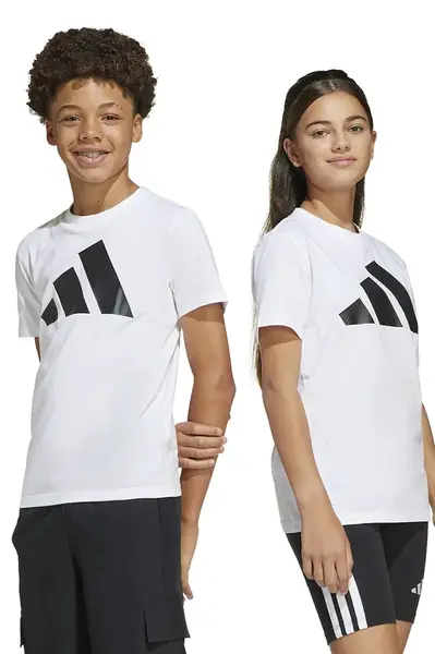 adidas Dětské bavlněné tričko adidas