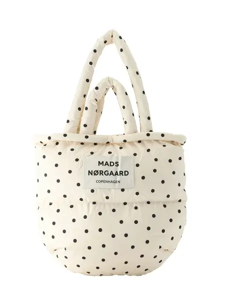 MADS NORGAARD COPENHAGEN Kabelka  čierna / biela