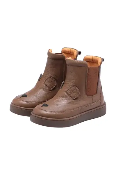 Donsje  Dětské kožené zimní boty  Thuru Classic Boots Bear