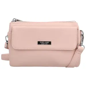 Dámská crossbody kabelka růžová - Delami Tiny Muse