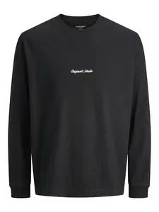 Jack & Jones Junior Tričko  čierna / biela