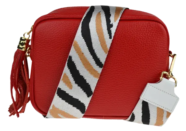 NovaKabelka.cz Bala Rossa Corallo s přídavným popruhem VI