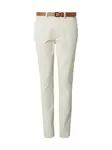 TOM TAILOR DENIM Chino nohavice  šedobiela